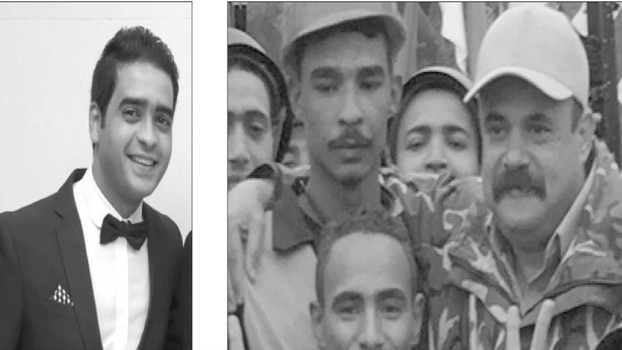 العميد أمتياز وسط جنوده والنقيب إسلام مشهور