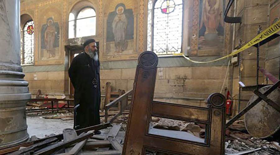 جماعة الإخوان الإرهابية حرقت الكنائس قبل 30 يونيو