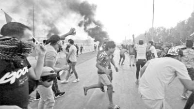 الفوضى فى الشارع العراقى